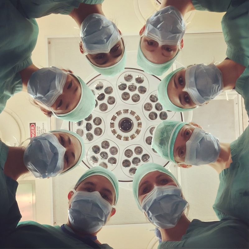 Infirmière en service hospitalier